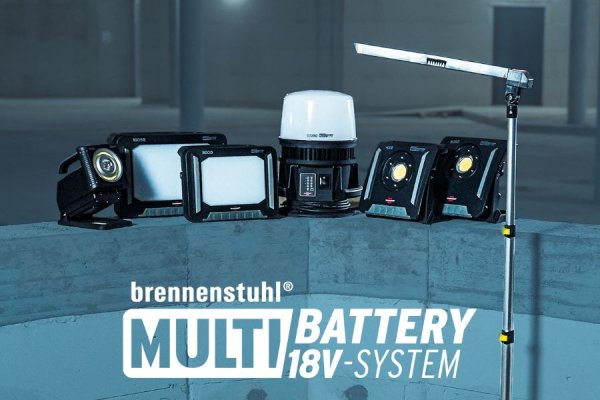 Neue Markenintegrationen im Brennenstuhl Multi Battery 18V System