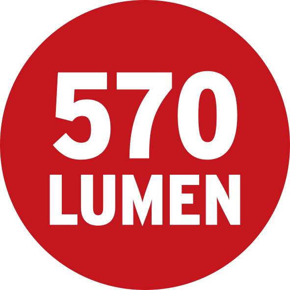 5m Eurostecker | LED Werkstattleuchte H05RN-F2, 570lm, brennenstuhl® 552 IP65 WL