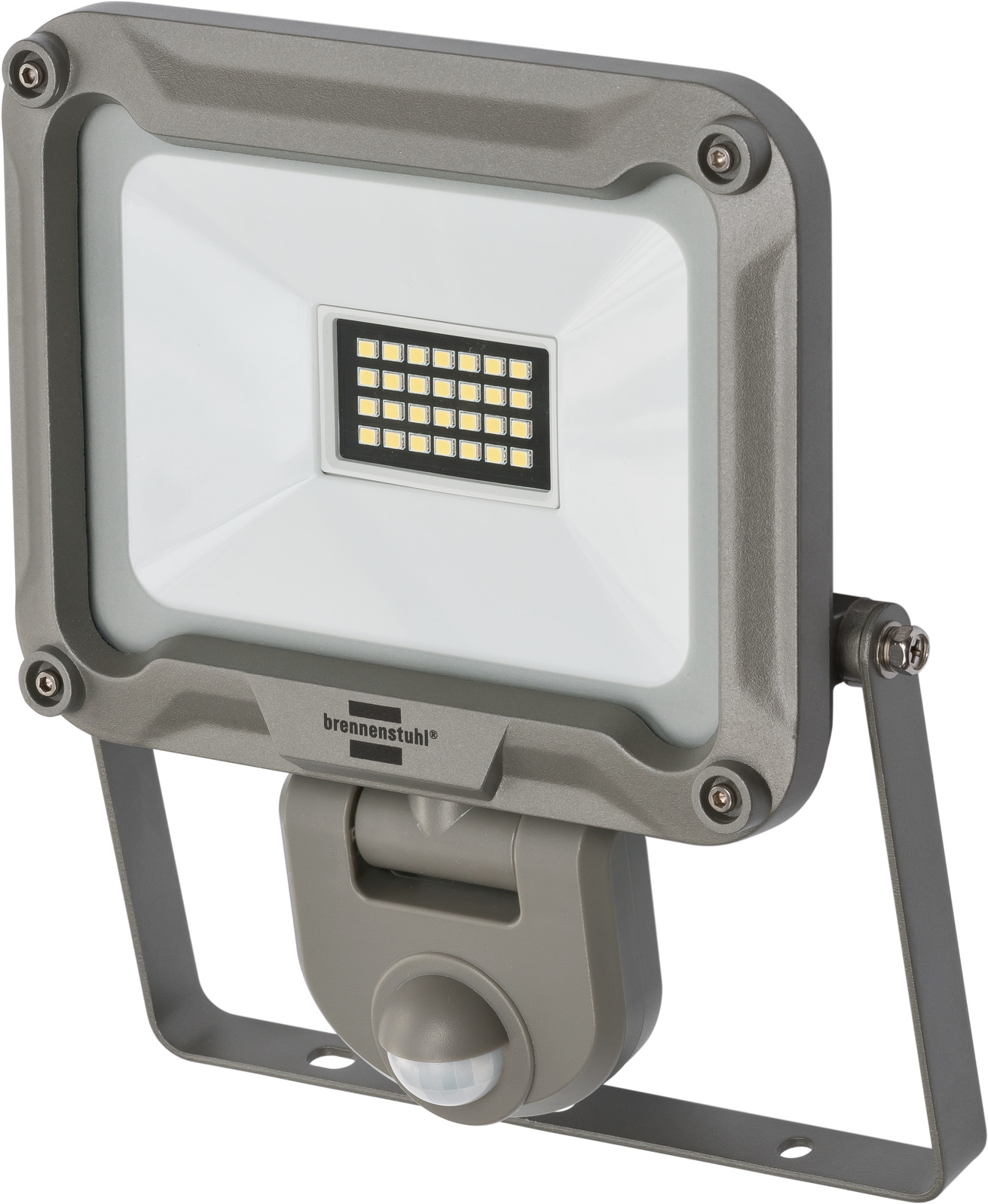 LED Strahler JARO 2050 P mit brennenstuhl® IP54 | Infrarot-Bewegungsmelder 1950lm, 19,7W
