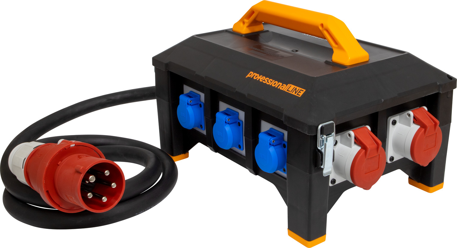 professionalLINE Rubber power distribution BSV 5 5/4 N5160 AT 63A 