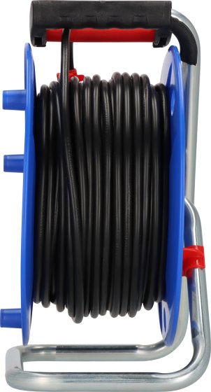 Garant&reg; Kabeltrommel ST 290, 4x Typ F, 50m H05VV-F 3G1.5 Schwarz - Produktansicht