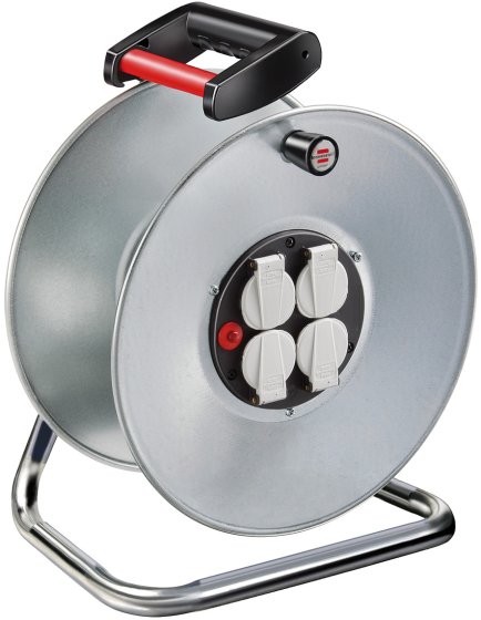 Garant SK 290 Kabeltrommel, 4x Schutzkontakt-Steckdosen 230V/16A, ohne Kabel - Produktbild