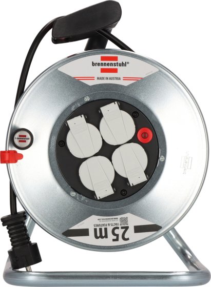 Garant&reg; Kabeltrommel SK 240, 4x Typ F, 25m H05VV-F 3G1,5 - Produktansicht