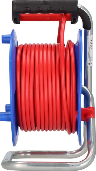 Garant&reg; Kabeltrommel ST 240 mit Bretec, 4x Typ F, 25m H05VV-F 3G1.5 rot - Produktansicht