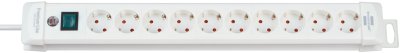 Premium-Line Steckdosenleiste 10-fach weiss 3m H05VV-F 3G1,5