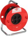 BAT Kabeltrommel ST 260, 4x Typ F, 25m H05VV-F 3G1.5 schwarz - Produktbild
