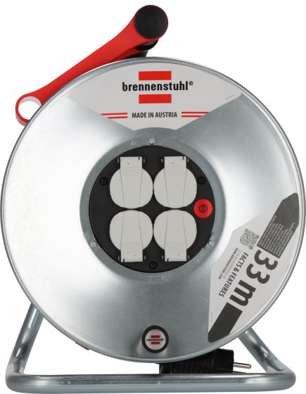 Garant&reg; Kabeltrommel SK 290, 4x Typ F, 33 m H07RN-F 3G2,5 - Produktansicht