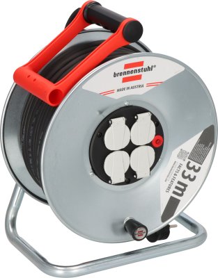 Garant&reg; Kabeltrommel SK 290, 4x Typ F, 33 m H07RN-F 3G2,5