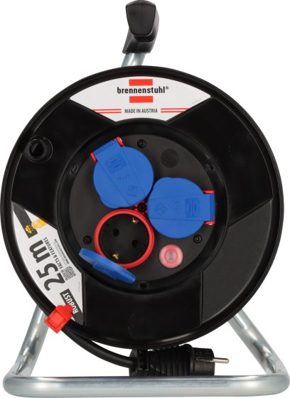 BAT Kabeltrommel ST 240 IP44, 3x Typ F, 25m H07RN-F 3G1.5 - Produktansicht