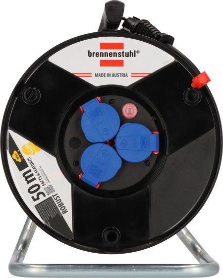 BAT Kabeltrommel ST 290 IP44, 3x Typ F, 50m H07RN-F 3G1.5 - Produktansicht