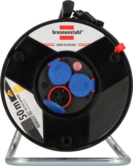 BAT Kabeltrommel ST 290 IP44, 3x Typ F, 50m H07RN-F 3G1.5 - Produktansicht
