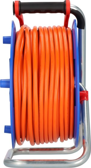 Garant&reg; Kabeltrommel ST 290 IP44, 3x Typ F, 50m AT-N07V3V3-F 3G1,5 orange - Produktansicht
