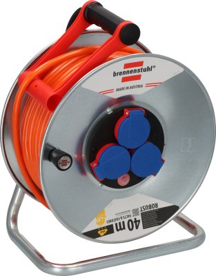 Garant&reg; Kabeltrommel SK 290 IP44, 3x Typ F, 40m AT-N07V3V3-F 3G1,5 orange