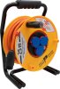 Brobusta ST 290 + Bretec IP44 Gewerbe-/Baustellen-Kabeltrommel 290, 3x Schutzkontakt-Steckdosen 230V/16A, 25m AT-N07V3V3-F 3G2,5 orange