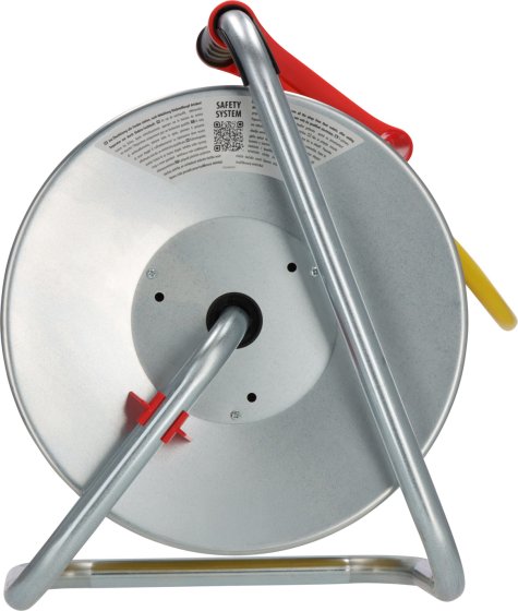 Professional CEE/5 Kabeltrommel SK 320 IP44 mit Phasenwender, 2xCEE/5 400V/16A, 1x Typ F, 25m AT-N07V3V3-F 5G2,5 gelb - Produktansicht