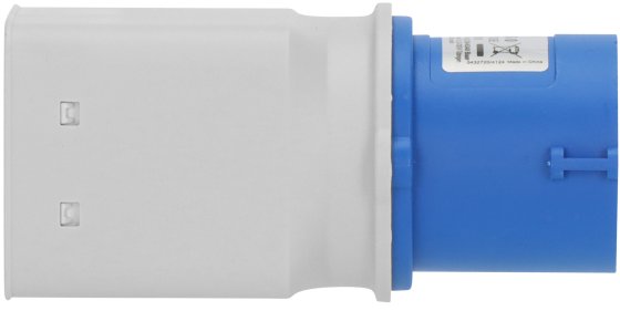 Caravan-Adapter CEE 3-polig 16A/230V IP20 CEE-Steckdose, IT-Kupplung universal (IT 10/16 A + DE 16A) - Produktansicht