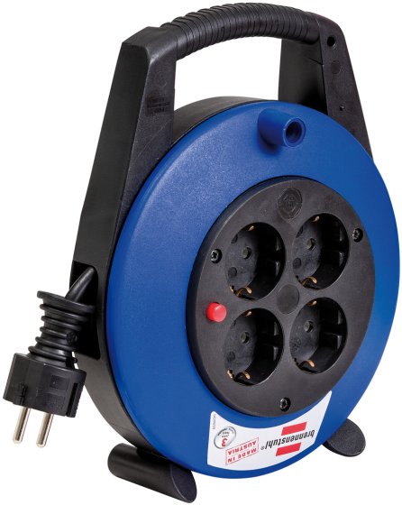 Vario Line L Kabelbox 4-fach schwarz/blau 5m H05VV-F 3G1,5 - Produktbild