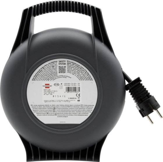 Vario Line X Kabelbox 4-fach schwarz/blau 10m H05VV-F 3G1,5 - Produktansicht