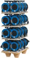 Kompakt ST 180 Kabeltrommel, 4x Schutzkontakt-Steckdosen 230V/16A, 10m H05VV-F 3G1,5 schwarz - Produktbild