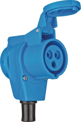 Caravan-Winkelkupplung 230V/16A