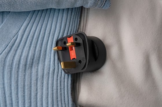 Reisestecker Schutzkontakt => GB - Anwendungsbild