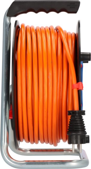 BAT Kabeltrommel ST 290 IP44, 3x Typ F, 50m AT-N07V3V3-F 3G1,5 orange - Produktansicht