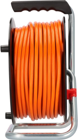 BAT Kabeltrommel ST 290 IP44, 3x Typ F, 50m AT-N07V3V3-F 3G1,5 orange - Produktansicht