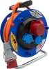 Garant CEE/5 Kabeltrommel ST 300 IP44, 1x CEE 400V/16A + 2x Typ F, 20m AT-N07V3V3-F 5G2,5 orange
