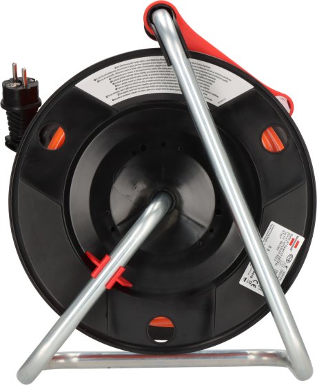 Garant&reg; Kabeltrommel ST 290 IP44 mit Bretec, 3x Typ F, 25m AT-N07V3V3-F 3G2,5 orange - Produktansicht