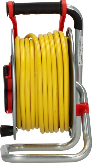 Professional Kabeltrommel SK 240 IP44 mit Bretec, 3x Typ F, 25m AT-N07V3V3-F 3G1,5 orange - Produktansicht