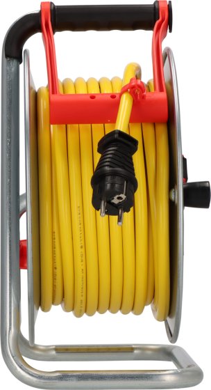 Professional Kabeltrommel SK 290 IP44 mit Bretec, 3x Typ F, 25m AT-N07V3V3-F 3G2,5 orange - Produktansicht