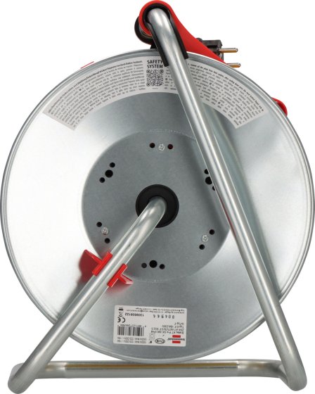 Professional Kabeltrommel SK 290 IP44 mit Bretec, 3x Typ F, 25m AT-N07V3V3-F 3G2,5 orange - Produktansicht