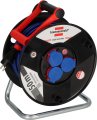 Garant&reg; Kabeltrommel ST 290 IP44, 3x Typ F, 50m AT-N05V3V3-F 3G2,5 blau - Produktbild