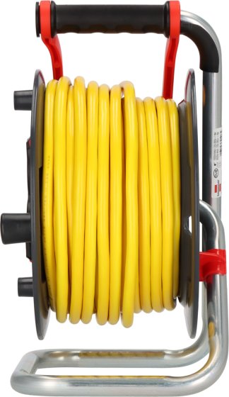 Garant&reg; Kabeltrommel ST 240 IP44, 3x Typ F, 25m AT-N07V3V3-F 3G1,5 gelb - Produktansicht