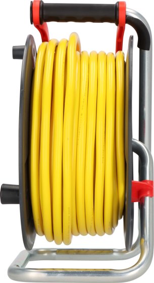 Garant&reg; Kabeltrommel ST 290 IP44, 3x Typ F, 33m AT-N07V3V3-F 3G2,5 gelb - Produktansicht
