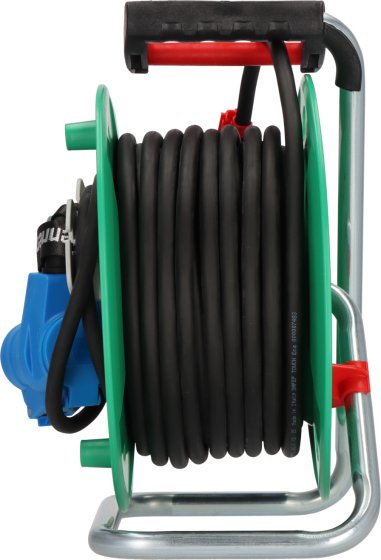 Garant CEE/3 G Camping-Kabeltrommel ST 290 IP44, Winkelkupplung CEE/Typ F, 25m H07RN-F 3G2,5 - Produktansicht