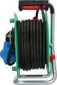 Garant CEE/3 G Camping-Kabeltrommel ST 290 IP44, Winkelkupplung CEE/Typ F, 25m H07RN-F 3G2,5 - Produktansicht