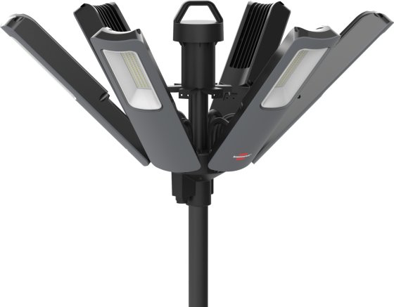 professionalLINE 360&deg; LED Baustrahler JF9120, 185W, 23500 lm, Kabel 6,7m H07RN-F 3G1,0 + 3,3m H05RN-F 2x1,0 - Produktbild