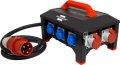 professionalLINE Gummi-Stromverteiler&nbsp;BSV 5 5/4 N5160 AT 63A FI 2m H07RN-F&nbsp;5G16,0&nbsp;4xCEE 400V/32A, 1xCEE 400V/16A, 4x Schutzkontakt 230V/16A - Produktbild