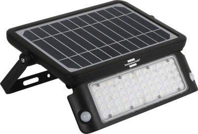 Solar LED-Wandleuchte SOL WL 1000 IP65 mit zwei PIR-Sensoren 10W 1080lm, schwarz