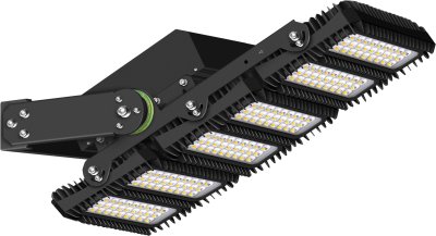 Power LED Strahler "AREA Expert M18" 680W, 91638lm, 5700K, IP66, IK10