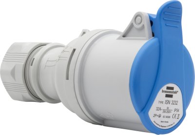 CEE/3-Kupplung 230V/32A IP54