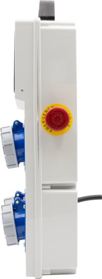 Stromverteiler BSV 4 ITRE2, EMO, RCD 30mA, 1.7m Kabel, 4x CEE 230V/16A IP67 - Produktansicht