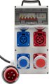 Stromverteiler BSV 4 ITR3, RCD 30mA, 1.7m Kabel, 2x CEE 230V/16A IP67, 2x CEE 400V/16A IP67 - Produktansicht