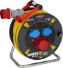 Professional CEE/5 Kabeltrommel ST 300 IP44, Phasenwender, 1xCEE 400V/16A + 2x Typ F, 25m AT-N07V3V3-F 5G2,5