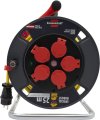 Professional Kabeltrommel 300 ST IP44, 5 Steckdosen, 25m AT-N07V3V3-F 3G1,5 - Produktansicht