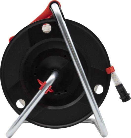 LED-Lichtschlauch BS2540SI D auf Aufbewahrungstrommel, 25m, 4000K, beidseitig, 2m H07RN-F 2G1,5 Typ C (IP44) - Produktansicht