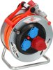 Garant&reg; CEE/5 Kabeltrommel SK 290 IP44, 1xCEE/5 400V/16A, 2x Typ F, 20m AT-N07V3V3-F 5G2,5 orange