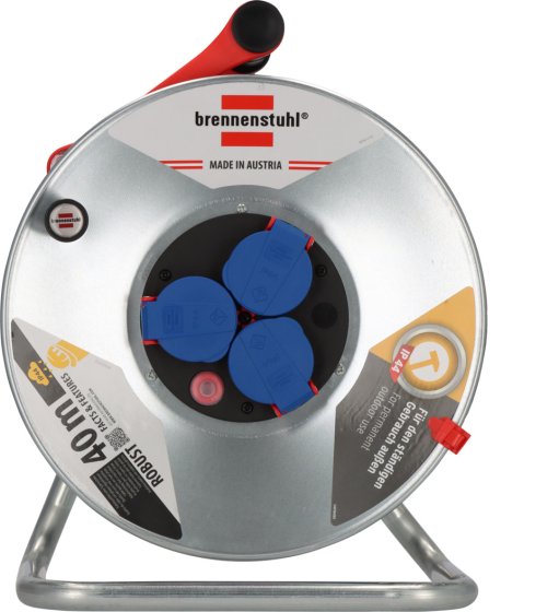 Garant&reg; Kabeltrommel SK 290 IP44, 3x Typ F, 40m H07RN-F 3G1,5 - Produktansicht