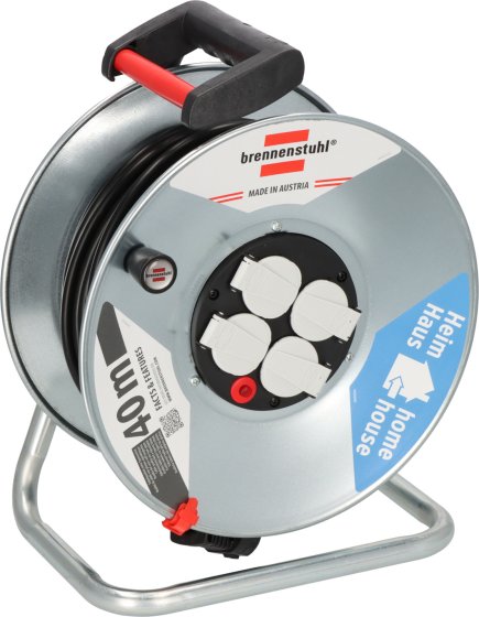 Garant&reg; Kabeltrommel SK 290, 4x Typ F, 40m H05VV-F 3G1,5 - Produktbild